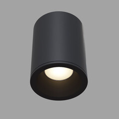 Светильник Maytoni Technical Alfa GU10 50 Вт 4 кв.м черный IP65 (C029CL-01B) - фото 2