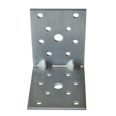 Уголок крепежный усиленный оцинкованный 70х70х55х2.5 мм GAH ALBERTS - фото 2