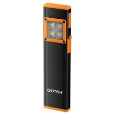 Фонарь ручной Фотон WLA-1200 светодиодный 4 LED 5 Вт аккумуляторный Li-Ion 1200 мАч алюминий 3 режима (26146)