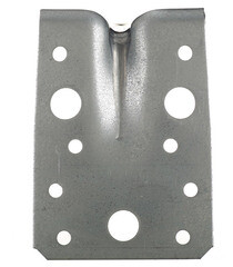 Уголок крепежный усиленный оцинкованный 90х90х65х2.5 мм GAH ALBERTS - фото 2