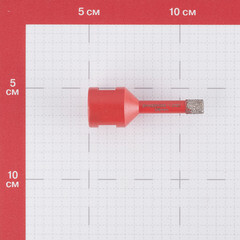 Коронка алмазная КМ по керамограниту d8 мм для УШМ (666156) - фото 3