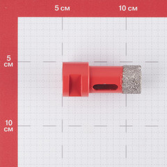 Коронка алмазная КМ по керамограниту d22 мм для УШМ (666162) - фото 2