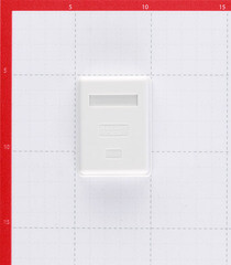 Розетка компьютерная Rexant 8P8C CAT5e 1 гнездо (03-0121-01) - фото 9