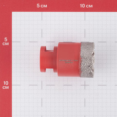 Коронка алмазная КМ по керамограниту d40 мм для УШМ (666168) - фото 3