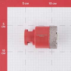 Коронка алмазная КМ по керамограниту d42 мм для УШМ (666169) - фото 2