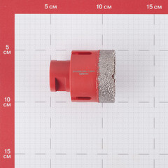 Коронка алмазная КМ по керамограниту d50 мм для УШМ (666171) - фото 3