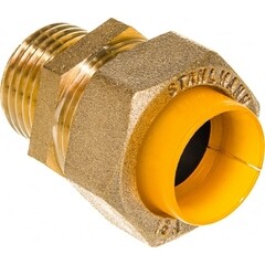 Муфта Stahlmann 15 мм х 1/2 НР(ш) латунь (SSMG1501/2BGZ)