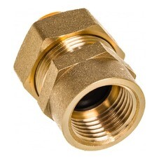 Муфта Stahlmann 15 мм х 1/2 ВР(г) латунь (SSFG1501/2BGZ)