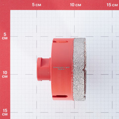 Коронка алмазная КМ по керамограниту d80 мм для УШМ (666177) - фото 2