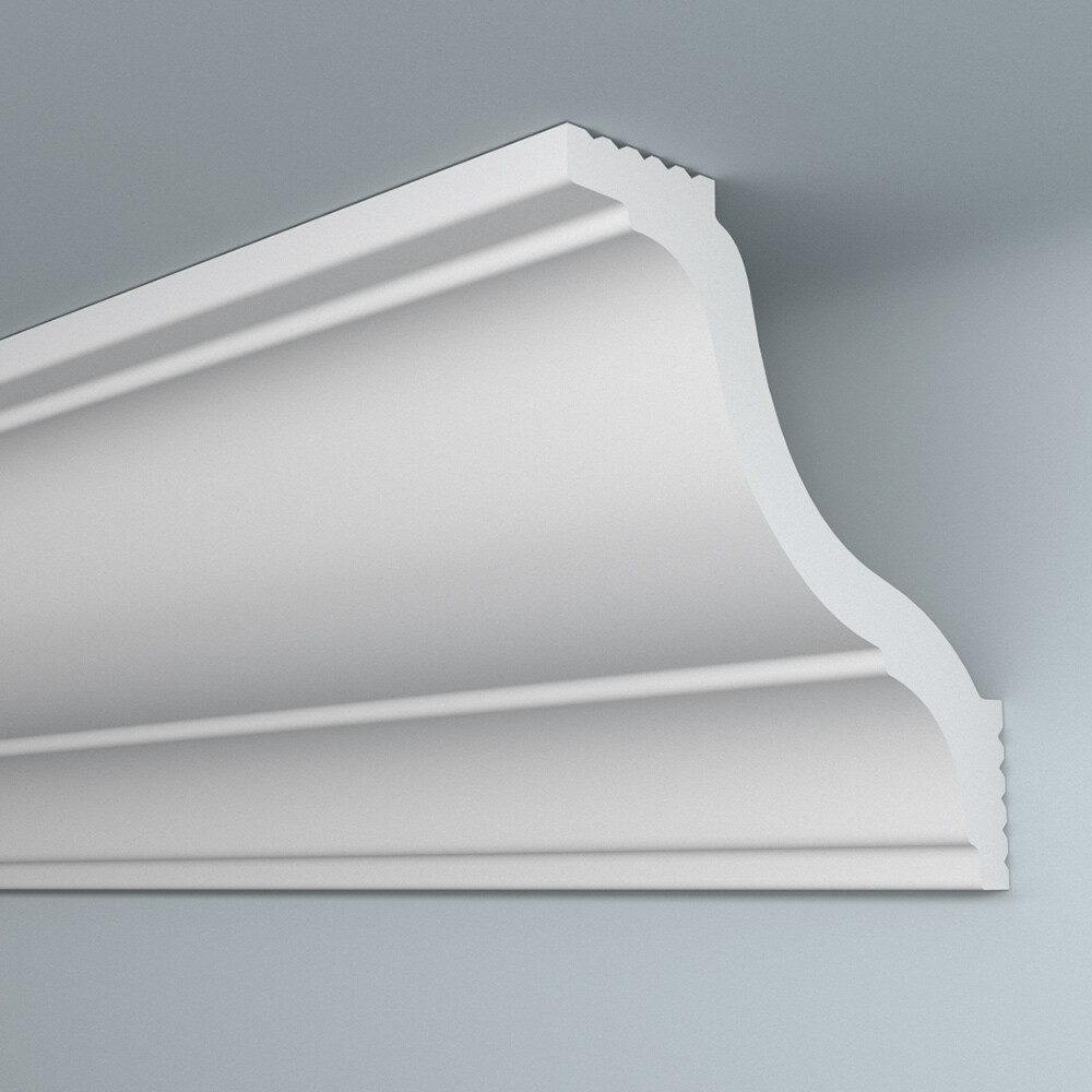 Изображение товара Плинтус потолочный из пенополистирола 60х60х2000 мм Плинтэкс W60/60 Изображение товара Плинтус потолочный из пенополистирола 60х60х2000 мм Плинтэкс W60/60