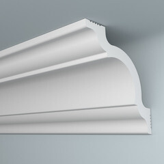 Плинтус потолочный из пенополистирола 95х95х2000 мм Плинтэкс I 95/95 - фото 1