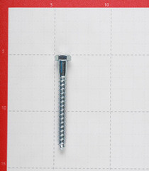 Болт сантехнический 8х80 мм DIN 571 оцинкованный (20 шт.) - фото 4