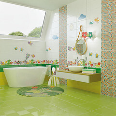 Плитка облицовочная Нефрит Kids красная 400x200x8 мм (15 шт.=1,2 кв.м) - фото 9