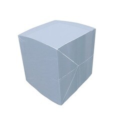Салфетки бумажные протирочные Ros-hy 33х33 см двухслойные (200 шт.)