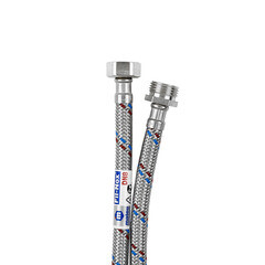 Подводка гибкая для воды Mateu 1/2 ВР(г) х 1/2 НР(ш) 50 см (701050001/THP/678556) - фото 4