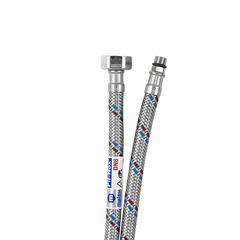 Подводка гибкая для смесителя Mateu 1/2 ВР(г) х М10 штуцер 18 мм 80 см (721080085/THP/678564) - фото 4