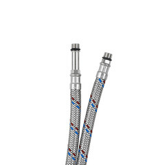 Подводка гибкая для смесителя Mateu 1/2 ВР(г) х М10 штуцер 18 мм 80 см (721080085/THP/678564) - фото 2