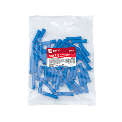 Гильза кабельная соединительная изолированная EKF PROxima ГСИ 1-2,5 кв. мм (50 шт.) - фото 1