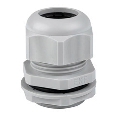 Кабельный ввод EKF PROxima PG29 диаметром 18-25 мм IP54 пластиковый серый (20 шт.) (plc-pg-29-r) - фото 4