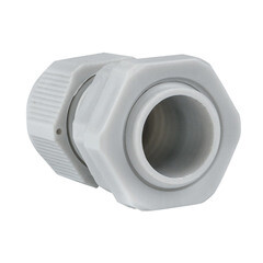 Кабельный ввод EKF PROxima PG9 диаметром 4-8 мм IP54 пластиковый серый (20 шт.) (plc-pg-9-r) - фото 4