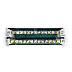 Шина нулевая EKF PROxima 2х15 отверстий в корпусе (sn0-2х15) - фото 2