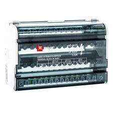 Шина нулевая EKF PROxima 4х15 отверстий в корпусе (sn0-4х15)