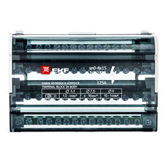 Шина нулевая EKF PROxima 4х15 отверстий в корпусе (sn0-4х15) - фото 7