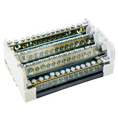 Шина нулевая EKF PROxima 4х15 отверстий в корпусе (sn0-4х15) - фото 5