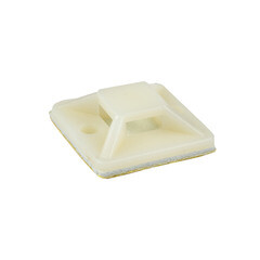 Площадка для крепления стяжек EKF PROxima 20х20 мм самоклеящаяся белая (100 шт.) (plc-20х20) - фото 5