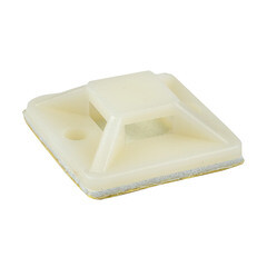 Площадка для крепления стяжек EKF PROxima 30х30 мм самоклеящаяся белая (100 шт.) (plc-30х30) - фото 3