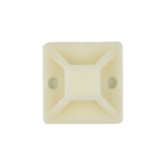 Площадка для крепления стяжек EKF PROxima 30х30 мм самоклеящаяся белая (100 шт.) (plc-30х30) - фото 2