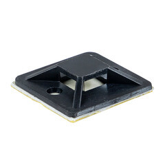 Площадка для крепления стяжек EKF PROxima 30х30 мм самоклеящаяся черная (100 шт.) (plc-30х30-b) - фото 4