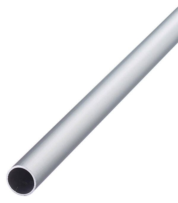 Изображение товара Трубка алюминиевая круглая 15х1х1000 мм анодированная