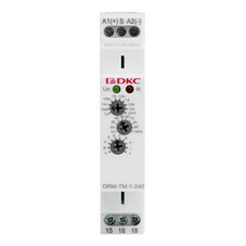 Реле времени DKC Mitra 240 В 16 А тип AC/DC (DRM-TM-1-240)