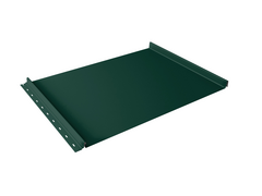 Кликфальц 0,5 мм Grand Line с пленкой на замках зеленый RAL 6005 satin