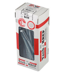 Болт сантехнический 8х120 мм DIN 571 оцинкованный (20 шт.) - фото 3