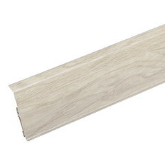 Изображение товара Плинтус ПВХ напольный Winart 72 мм себаста 2200 мм Г-профиль со съемной панелью