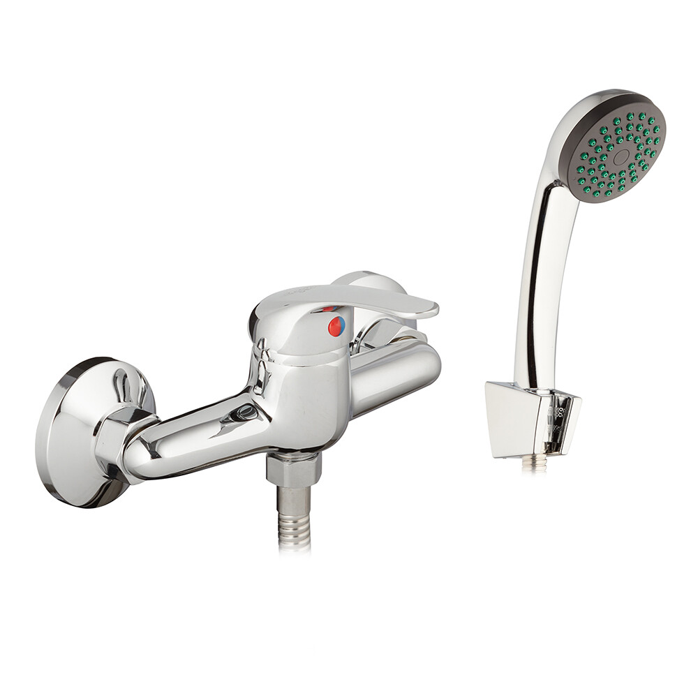 Изображение товара Смеситель для душа без излива Corsa Deco Wave L хром с лейкой однорычажный (671766) Изображение товара Смеситель для душа без излива Corsa Deco Wave L хром с лейкой однорычажный (671766)