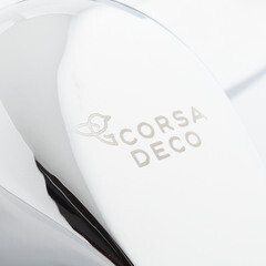 Смеситель для душа без излива Corsa Deco Wave L хром с лейкой однорычажный (671766) - фото 8