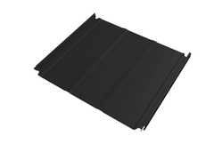 Кликфальц 0,5 мм Grand Line Double Pro Line с пленкой на замках антрацитово-серый RAL 7016 satin