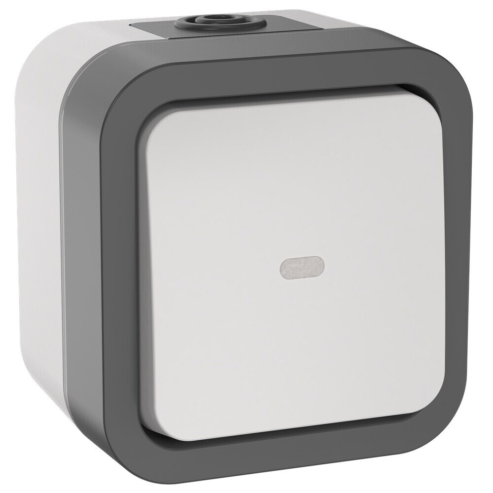 Переключатель одноклавишный IEK Tors с индикацией 10а ip55 ts202 белый TS-V10-1-10-55-K41