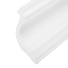 Плинтус потолочный из пенополистирола 80х120х2000 мм под натяжной потолок с возможностью светодиодной подсветки Плинтэкс Q80/120 - фото 5