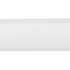 Плинтус ПВХ напольный Winart 55 мм белый матовый 2200 мм Г-профиль со съемной панелью - фото 4