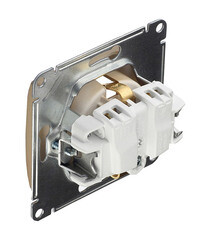 Розетка Systeme Electric Glossa встраиваемая титан (GSL000443) - фото 4