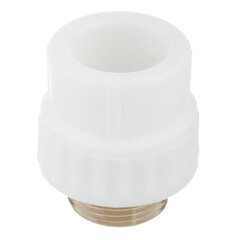 Муфта полипропиленовая Valfex 25 мм х 3/4 НР(ш) (10130025П) - фото 2