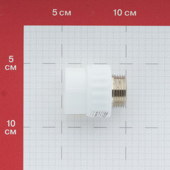Муфта полипропиленовая Valfex 25 мм х 3/4 НР(ш) (10130025П) - фото 3