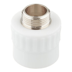 Муфта полипропиленовая Valfex 32 мм х 3/4 НР(ш) (10130132П) - фото 1