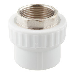 Муфта полипропиленовая Valfex 40 мм х 1 1/4 ВР(г) под ключ (10134040П) - фото 1