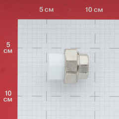 Муфта полипропиленовая Valfex разъемная (американка) 20 мм х 1/2 ВР(г) (10155015П) - фото 2