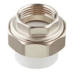 Муфта полипропиленовая Valfex разъемная (американка) 32 мм х 1 ВР(г) (10155025П) - фото 1